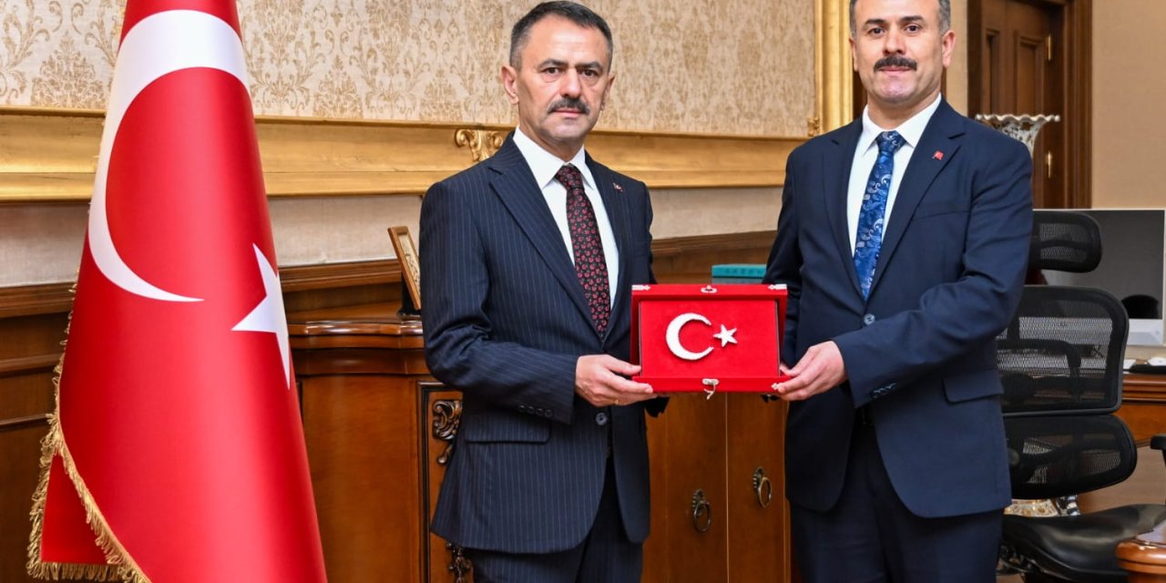 Vali İlhami Aktaş'ı Ziyaret Etti