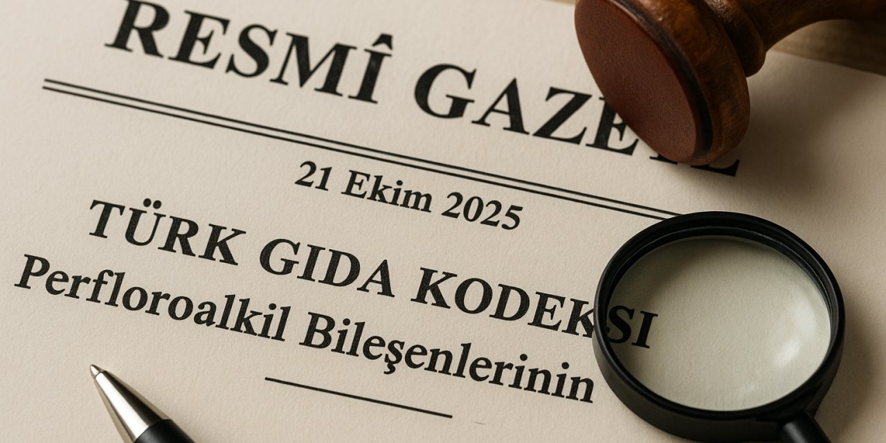 Gıdalardaki zararlı PFAS bileşenleri için yeni denetim tebliği: Resmî Gazete’de yayımlan