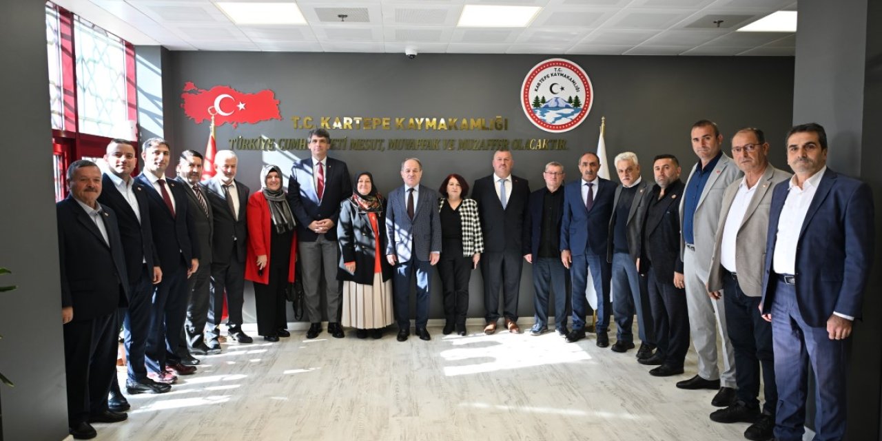 Kartepe’de Muhtarlar Günü Ziyareti
