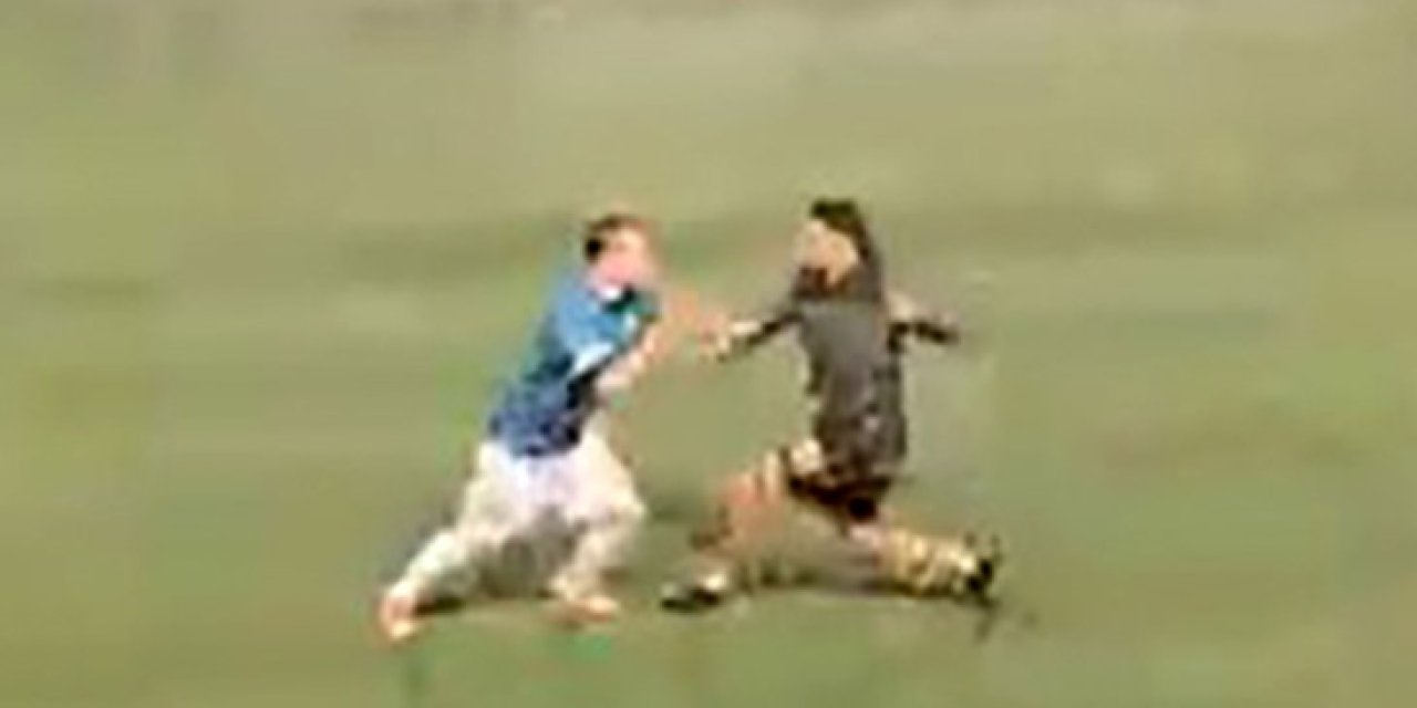 Halı saha maçı kavgayla bitti