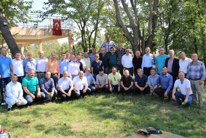 Giresunlular piknikte stres attı