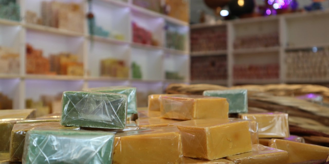 El yapımı sabunlar 20 ülkeye ihraç ediliyor