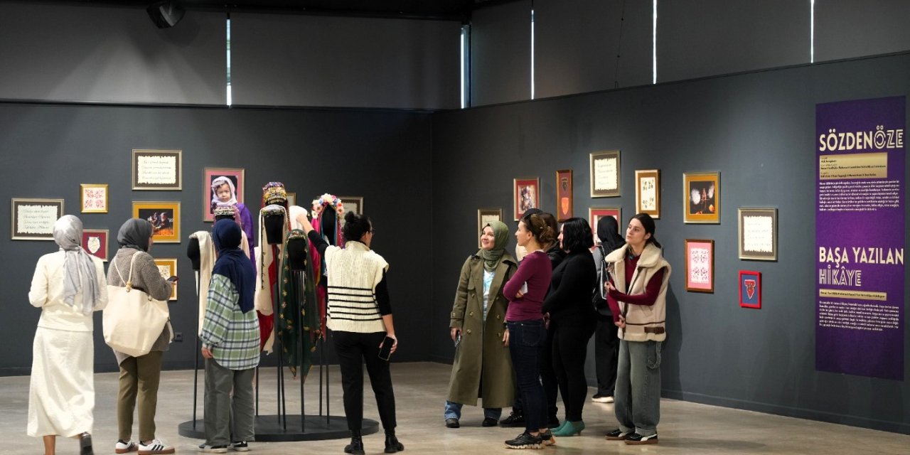 Bu sergide sanat, kültürle harmanlandı