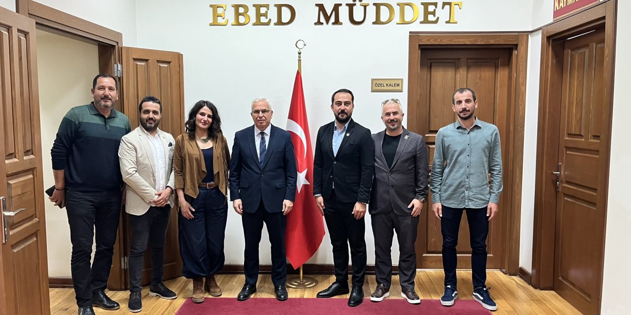 Eğitim-İş'ten Kaymakam  Dönmez'e Ziyaret