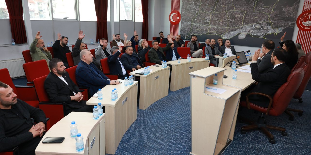 Derince Belediye Meclisi  Toplantısı Gerçekleştirildi