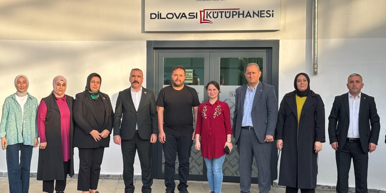 MHP Dilovası Mahal Kafe ve  Dilovası Kütüphanesi’ni Gezdi