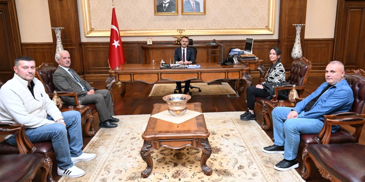 Karamürsel’den, Vali  İlhami Aktaş’a Ziyaret