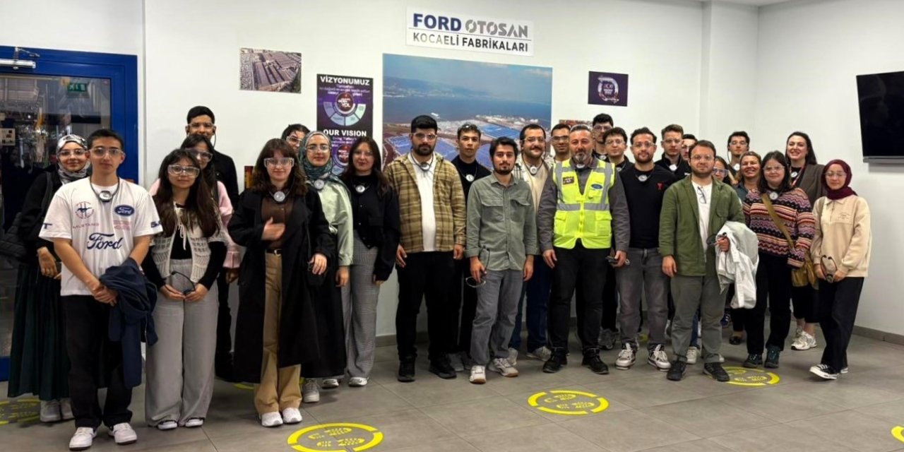 Otomotiv üretimini yerinde gözlemlediler