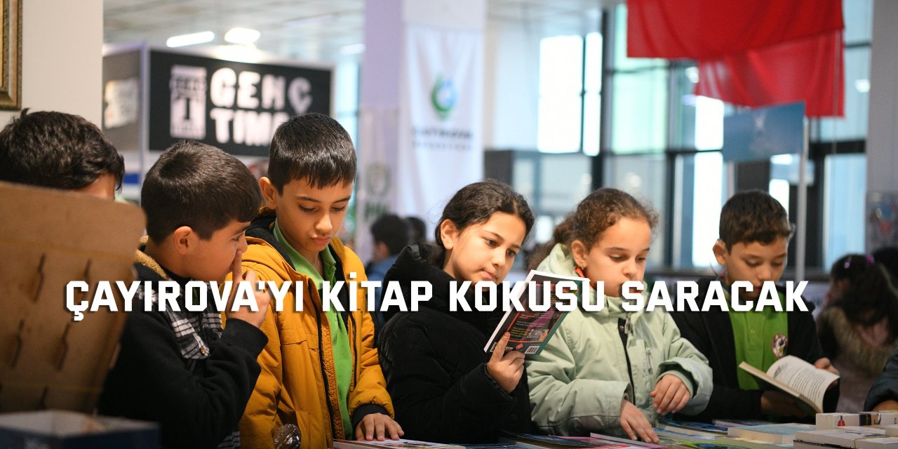 Çayırova'yı kitap kokusu saracak