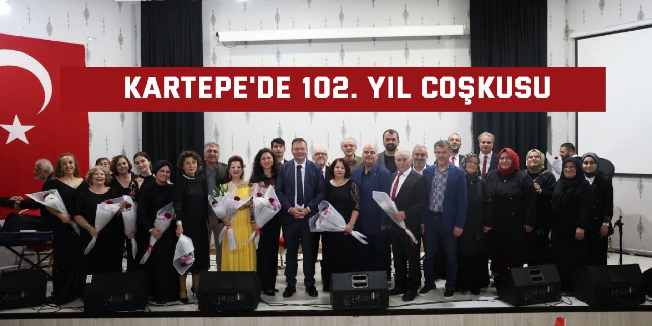 Kartepe'de 102. yıl coşkusu