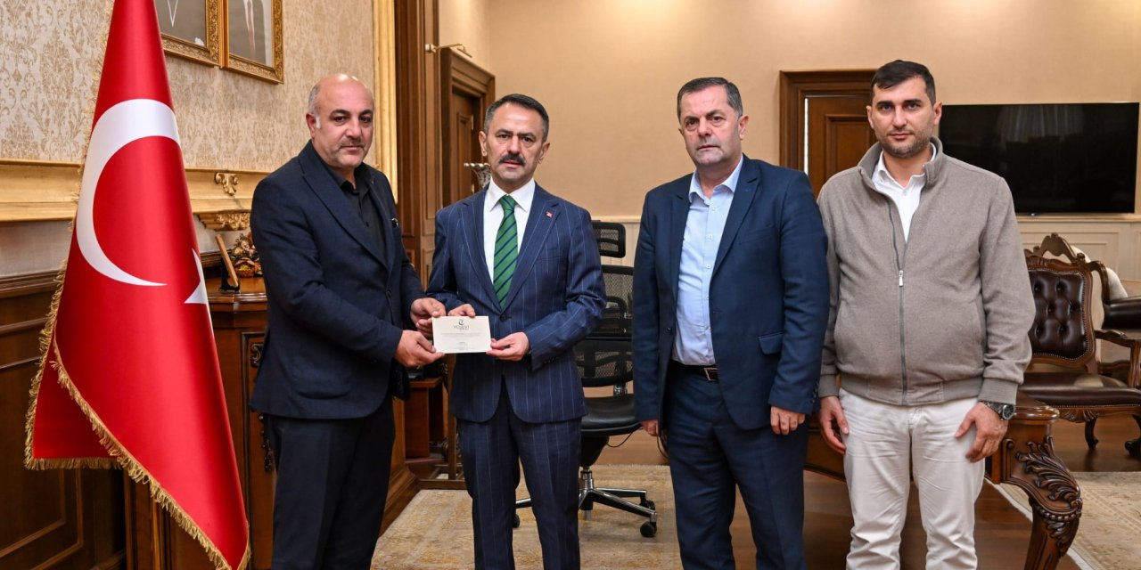 Yesevi Hareketi Derneği’nden Vali Aktaş'a Ziyaret