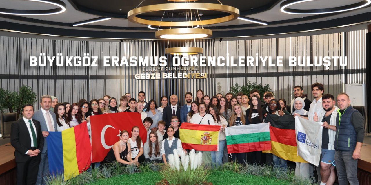 Büyükgöz Erasmus Öğrencileriyle Buluştu