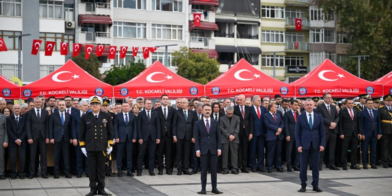 Cumhuriyet Bayramı  için ilk Tören yapıldı