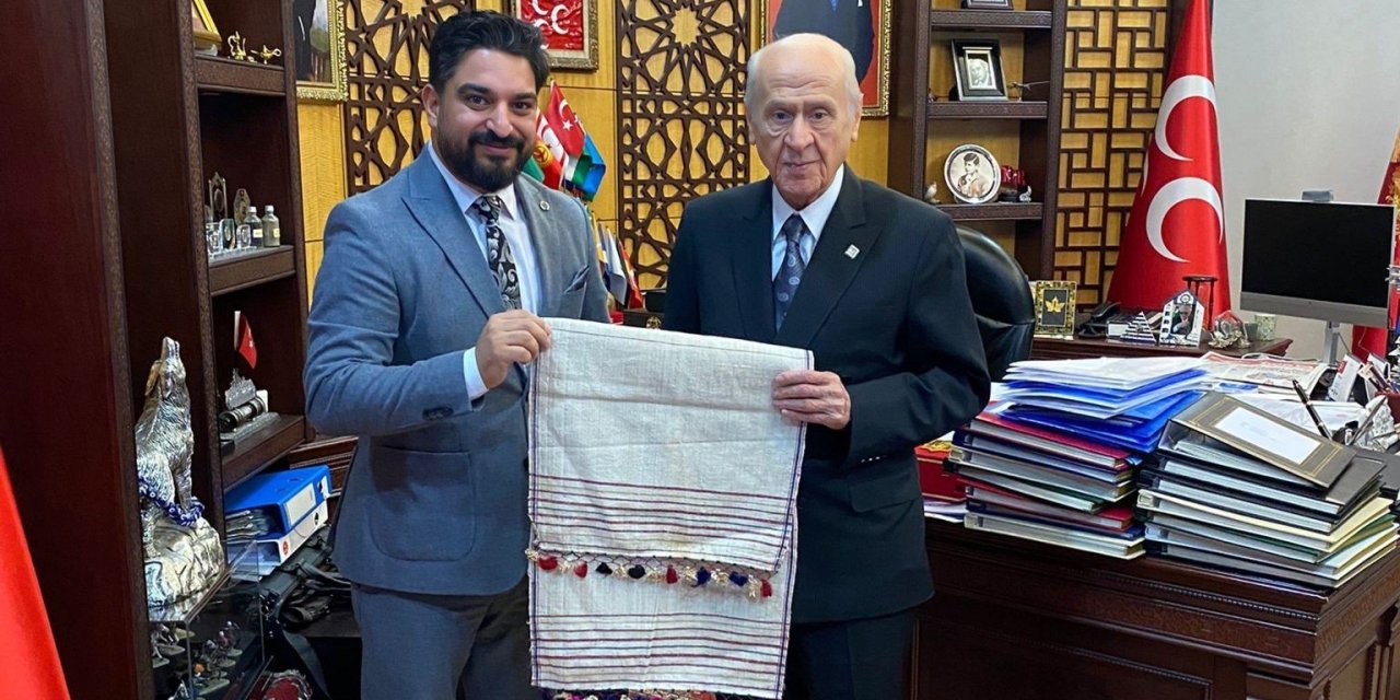 Roman toplumu projelerini  Devlet Bahçeli’yle anlattılar