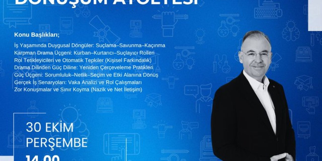 "Dramadan Güce" Atölyesi GOSB Teknopark'ta!