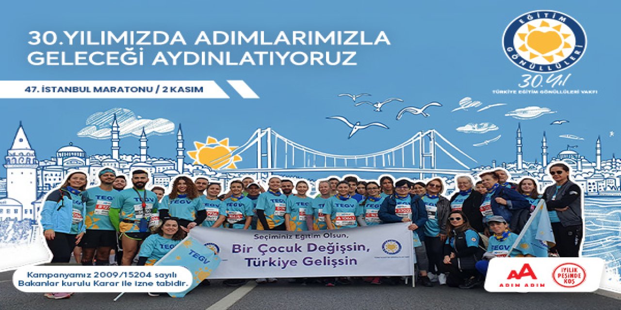 TEGV koşucuları adımlarını çocuklar için atacak