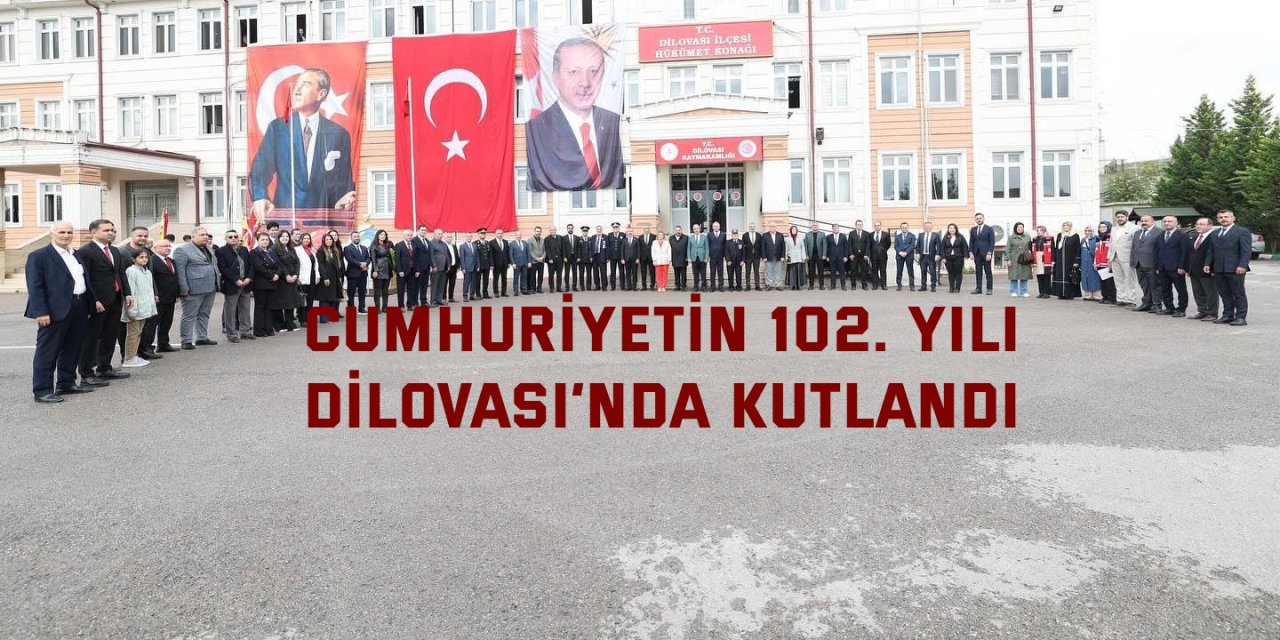 Cumhuriyetin 102. Yılı  Dilovası’nda Kutlandı