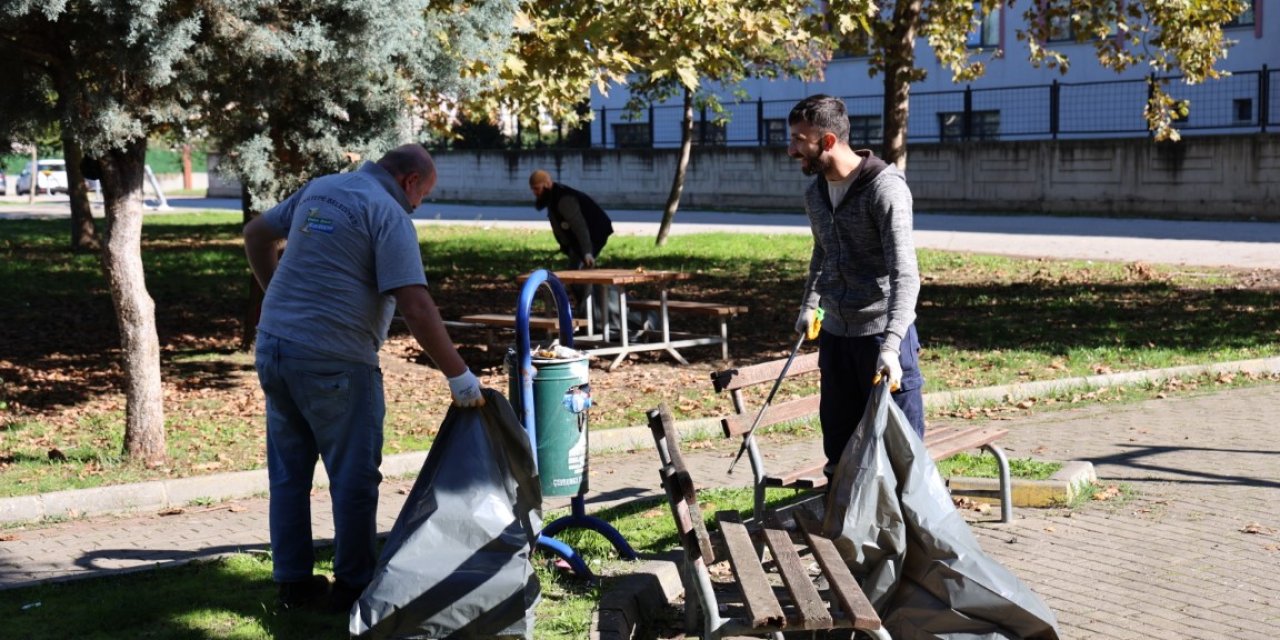 Kartepe’de Parklara Estetik Dokunuş
