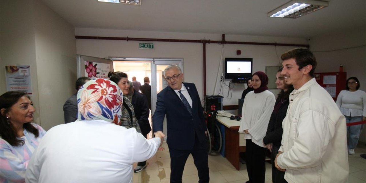 İl Sağlık Müdürü Yüksel  Pehlevan’dan Ziyaret