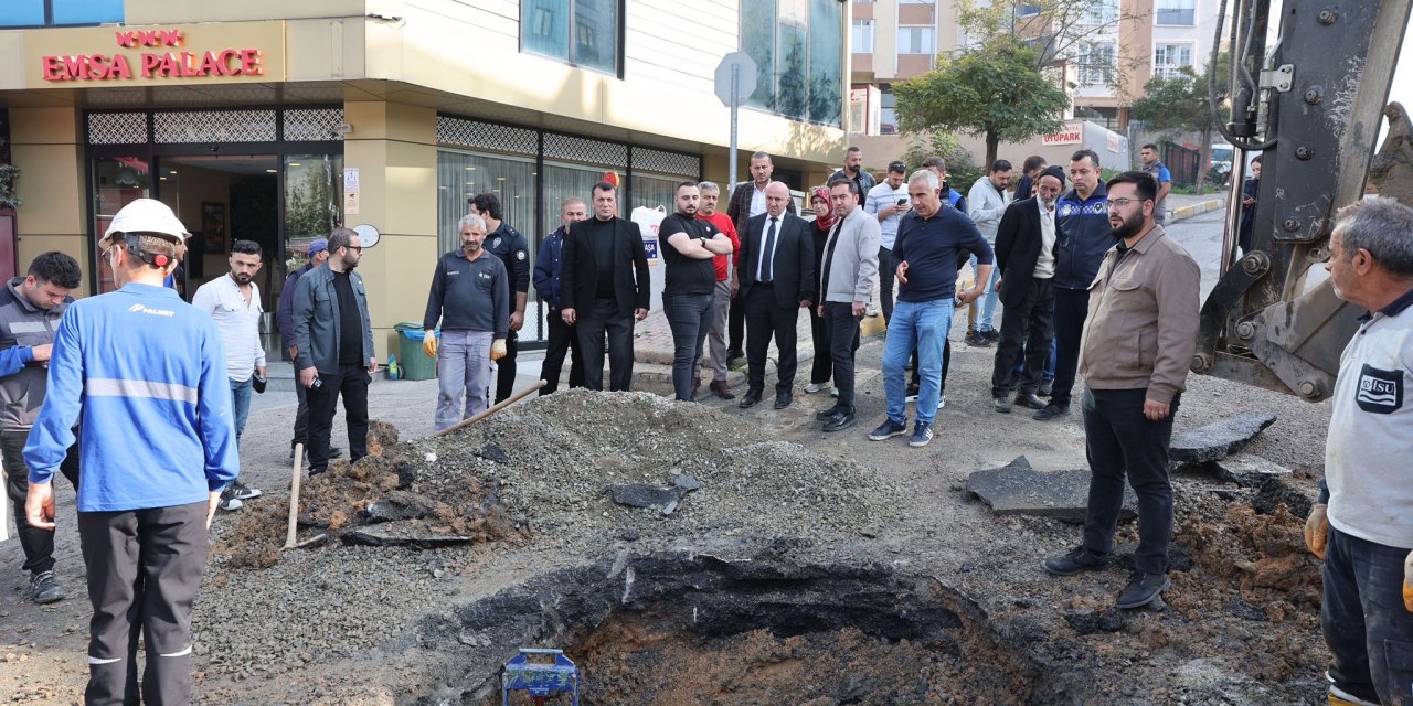 Darıca’da bir kez daha  doğalgaz borusu patladı!