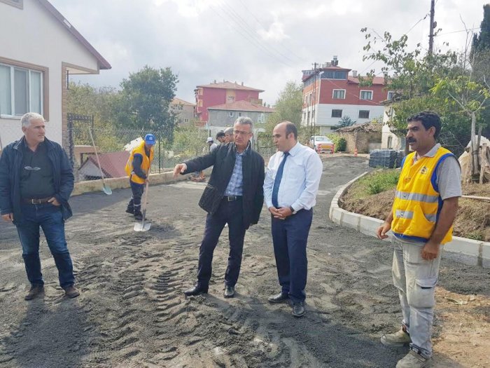 Köşker’den üstyapı denetimi