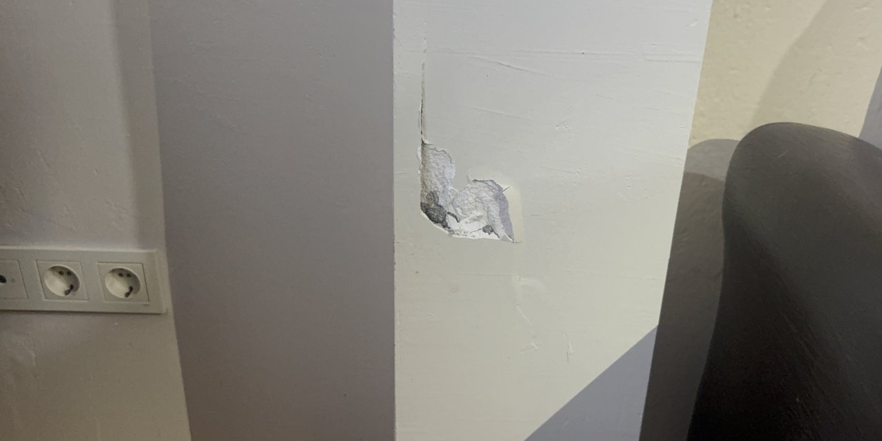 Kocaeli'de kolonları çatlayan bir bina daha boşaltıldı