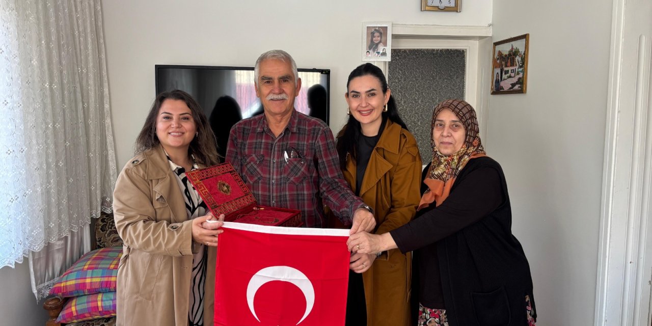 Derince’de Kıbrıs Gazilerine anlamlı ziyaret