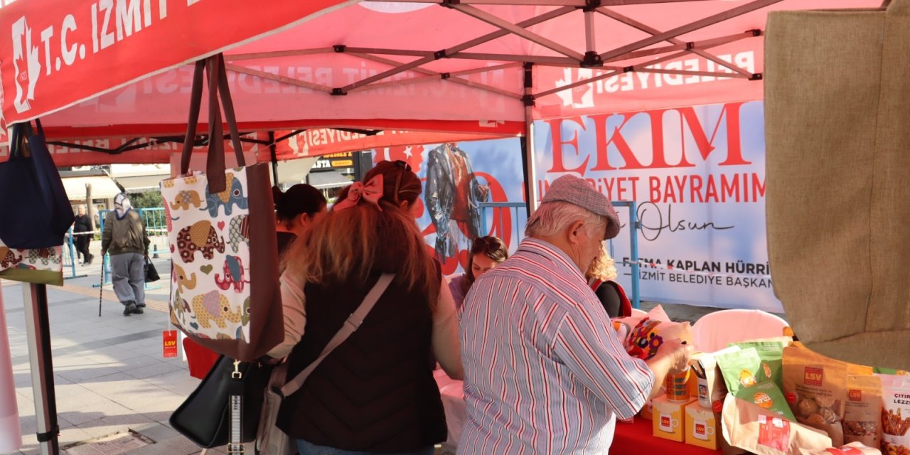 Lösemili çocuklar için umut standı
