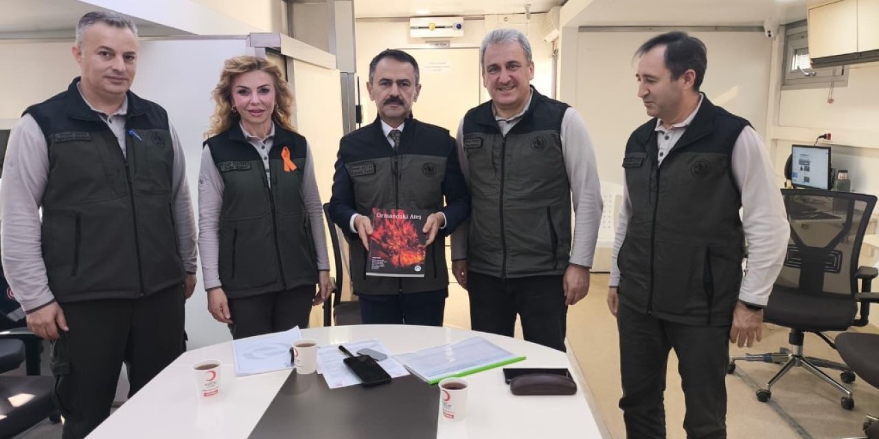 Metin Topçu, Vali İlhami Aktaş'ı Ziyaret Etti