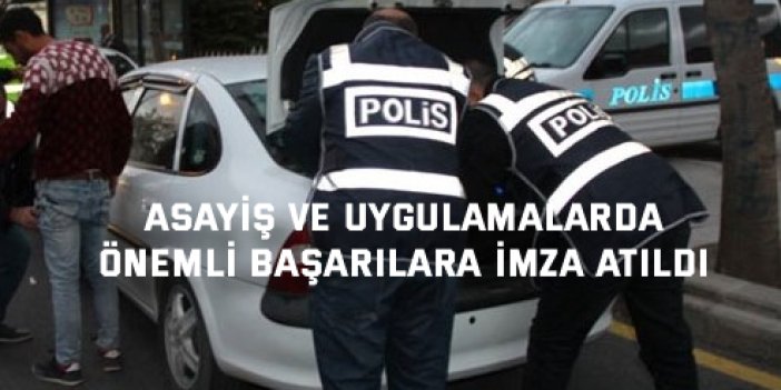 DİLOVASI  Asayiş ve uygulamalarda önemli başarılara imza atıldı
