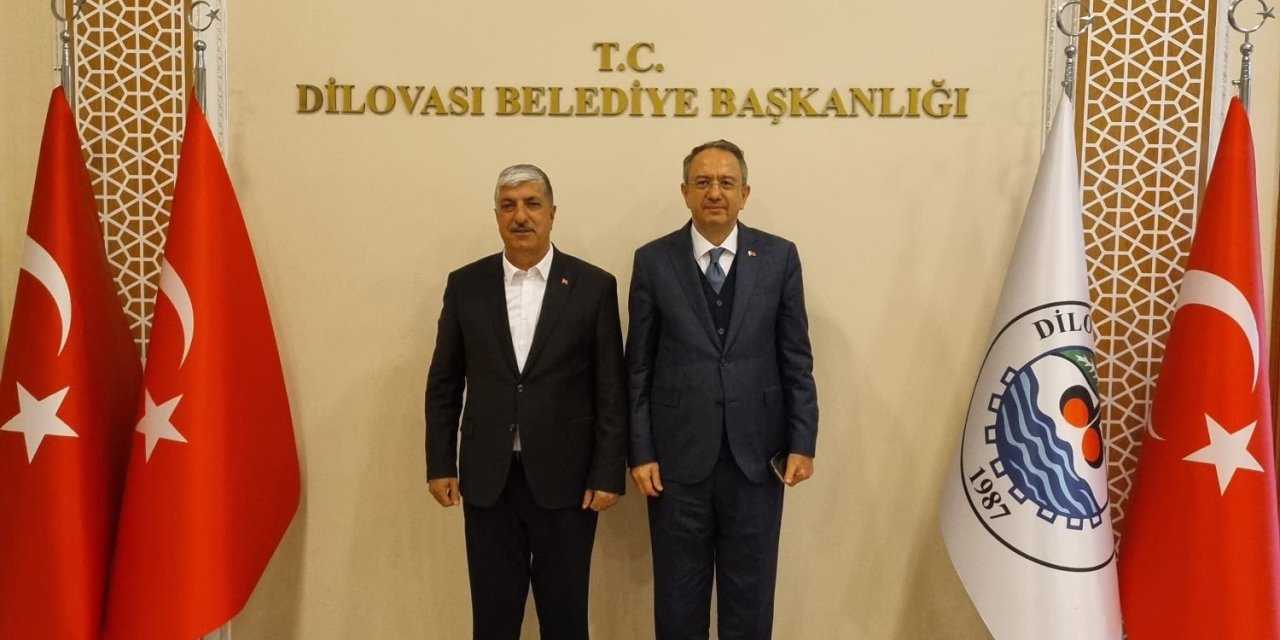 Dilovası Kaymakamı'ndan  Ömeroğlu'na Ziyaret