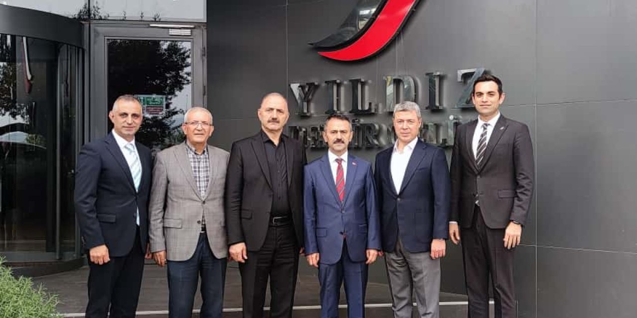 Vali Aktaş’tan Yıldız Demir Çelik’e Ziyaret