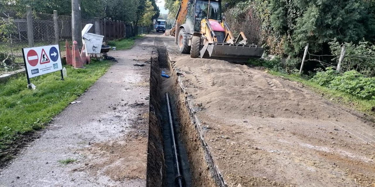 İSU 'dan dere ıslahı ve altyapı çalışmaları