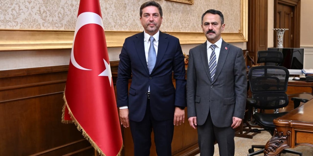 Bülent Sarı’dan, Vali  İlhami Aktaş’a Ziyaret