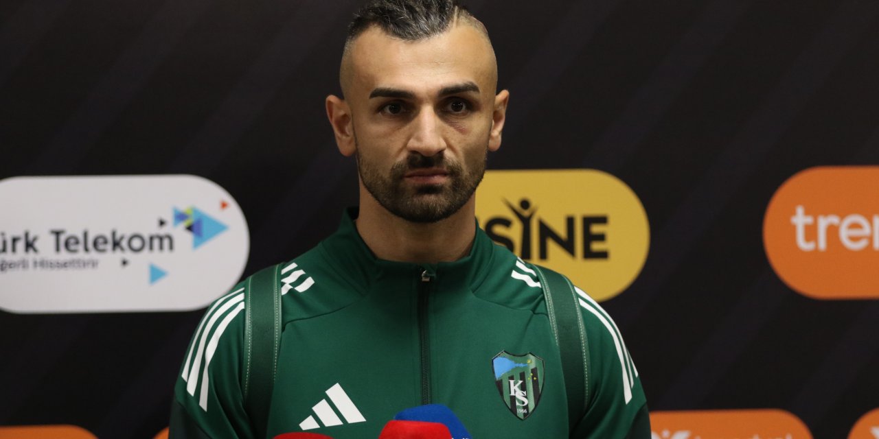 Serdar Dursun: &quot;Kocaelispor ve taraftarı karşısında oynamak kolay değil&quot;
