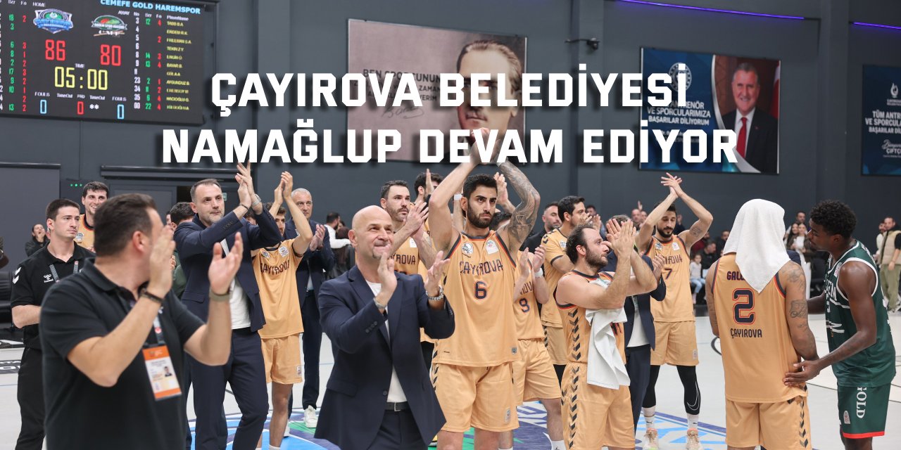 Çayırova Belediyesi namağlup devam ediyor