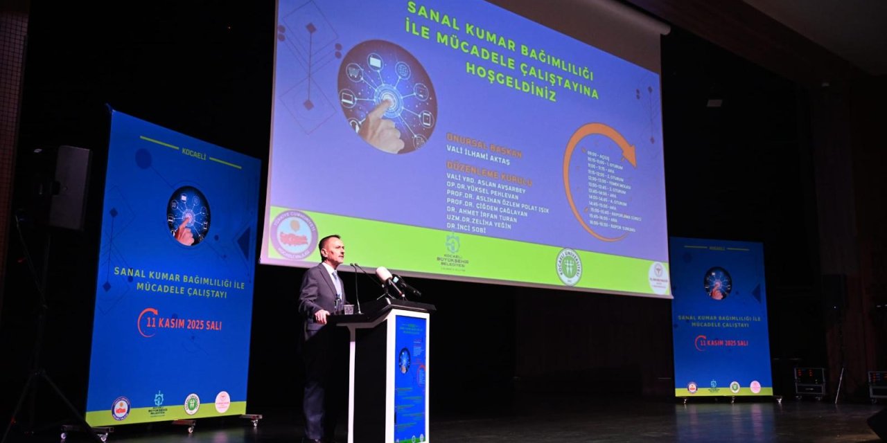 Vali Aktaş, Sanal Kumar Bağımlılığı  ile Mücadele Çalıştayı'na Katıldı