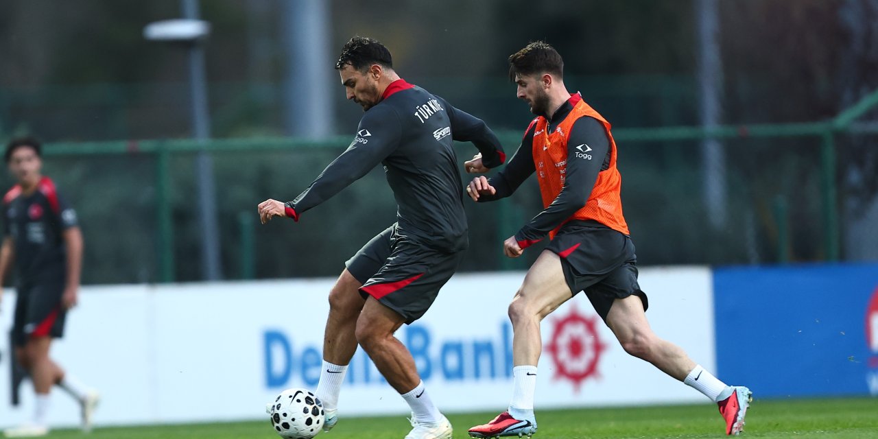 Milliler, Bulgaristan maçı  hazırlıklarını sürdürdü