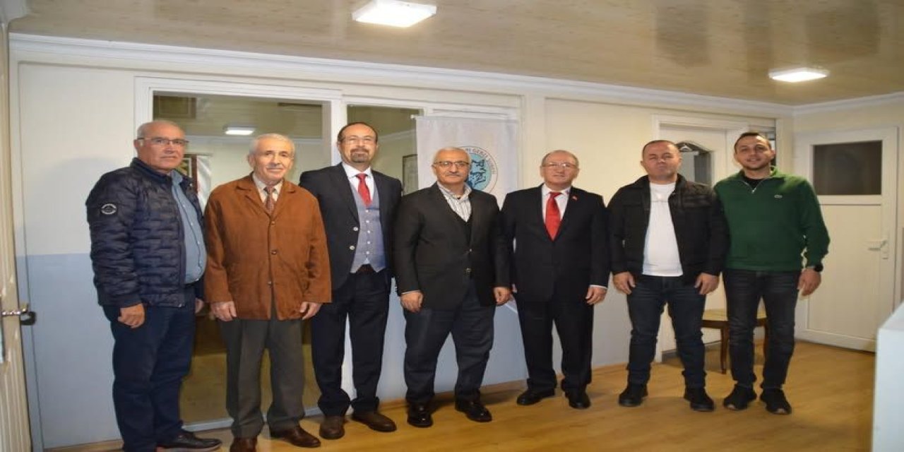 Kaymakam Özyiğit’ten  Türk Ocağı'na ziyaret