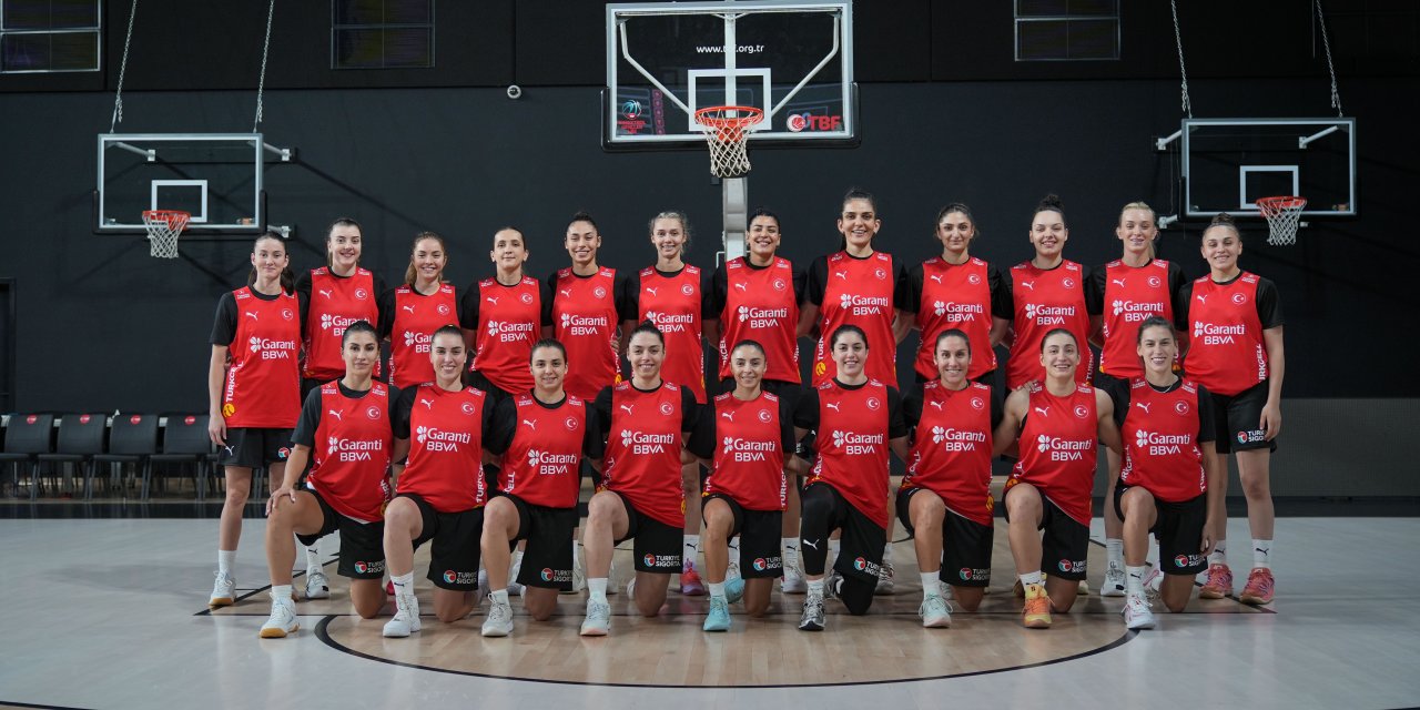 A Milli Kadın Basketbol Takımı, hazırlık kampı için toplandı