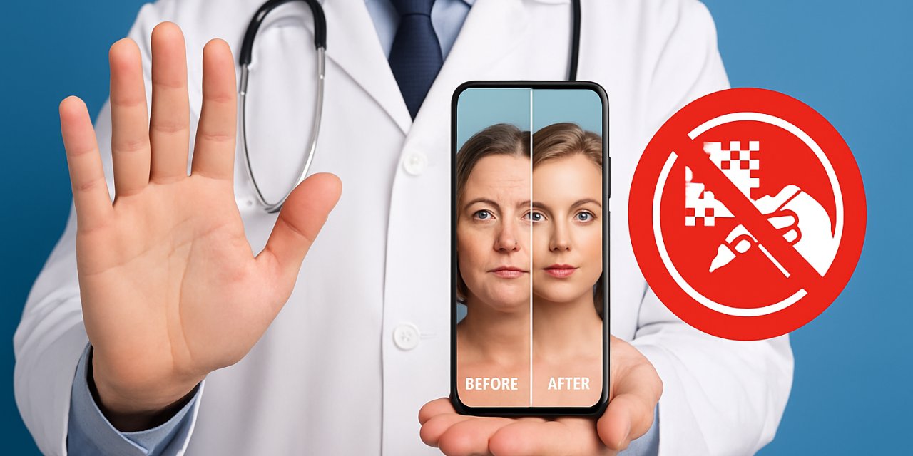 Sağlıkta Tanıtım Devrimi: Filtre, Estetik Manipülasyon, Önce-Sonra Yasaklandı