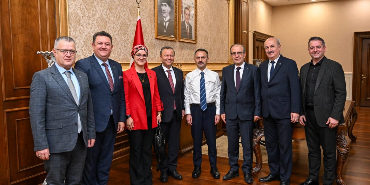 Muhasebeci Mali Müşavirler  Odasından Vali Aktaş’a Ziyaret