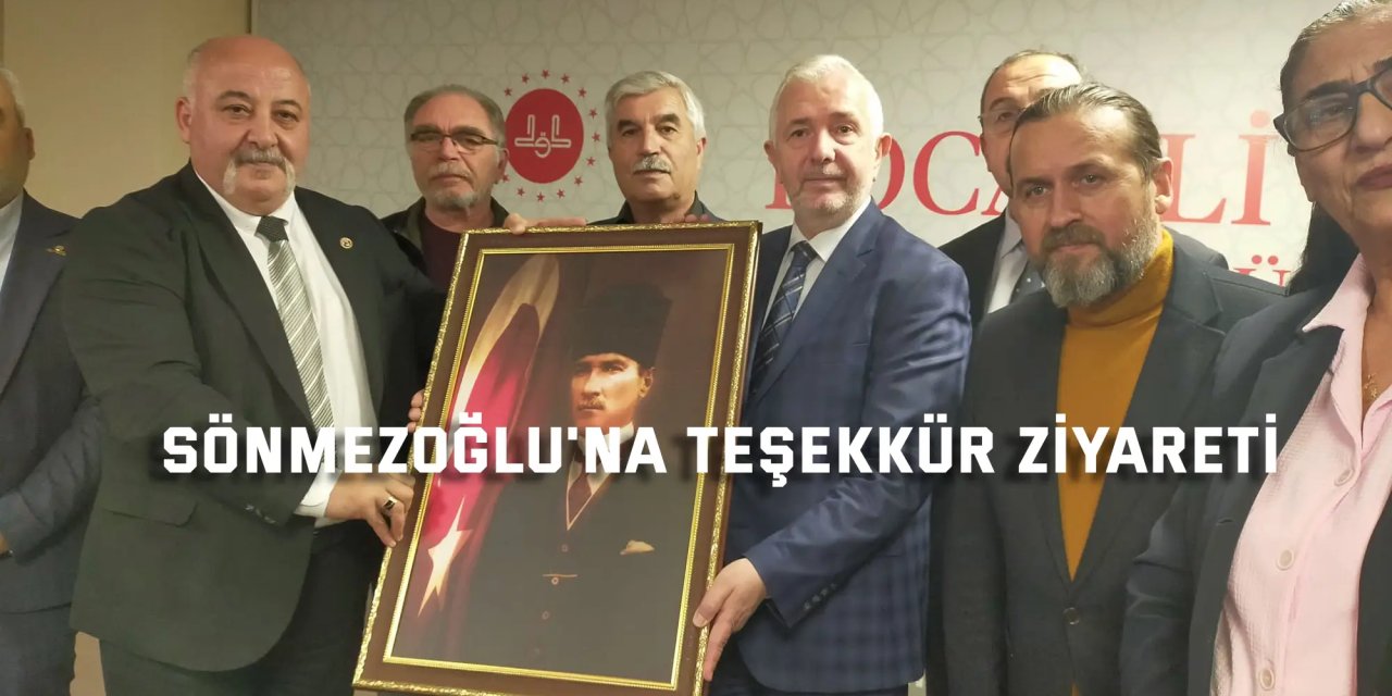 Sönmezoğlu'na Teşekkür Ziyareti