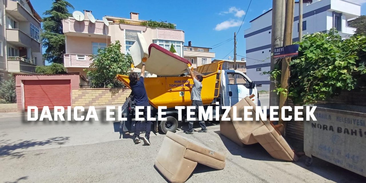 Darıca el ele temizlenecek