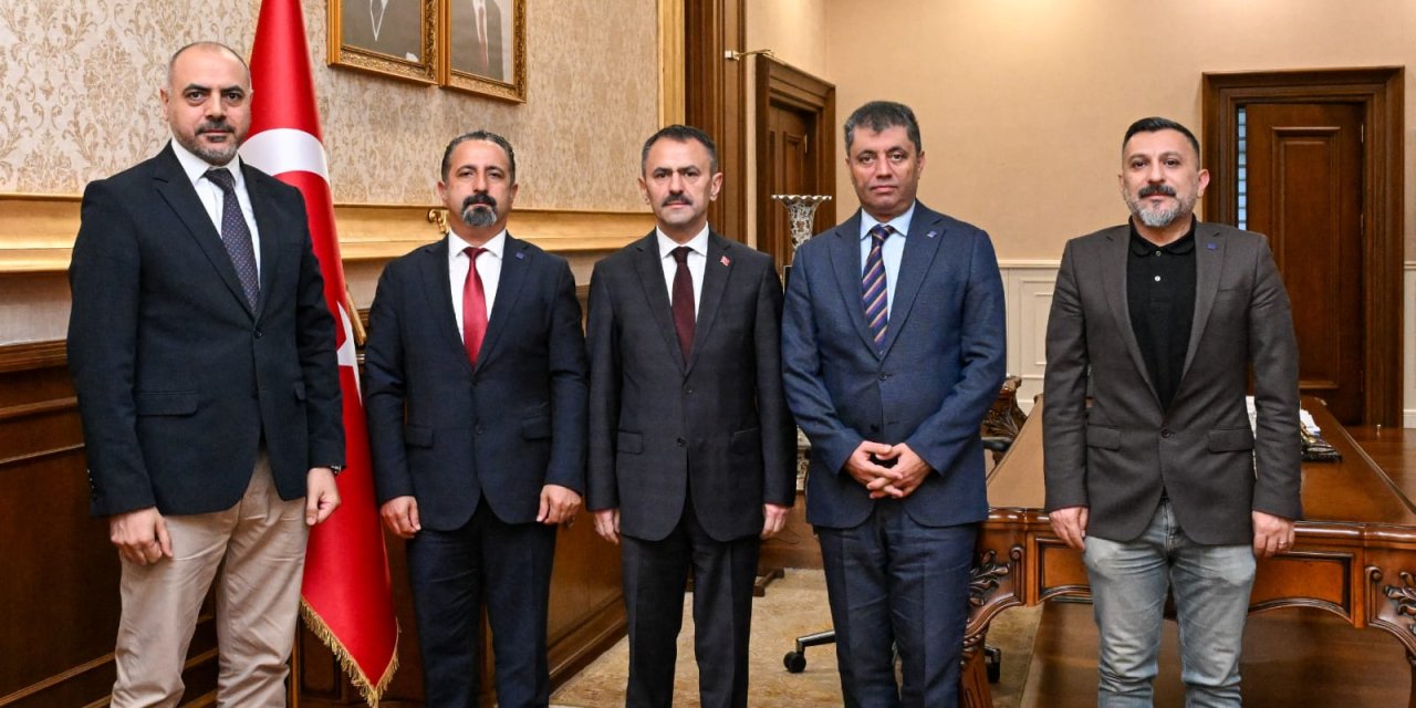 Vali Aktaş’ı ziyaret ettiler