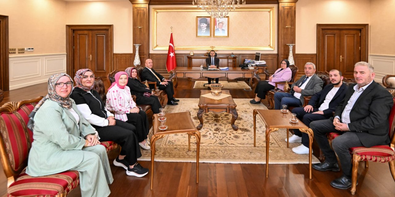 Giresunlulardan Vali Aktaş'a Ziyaret