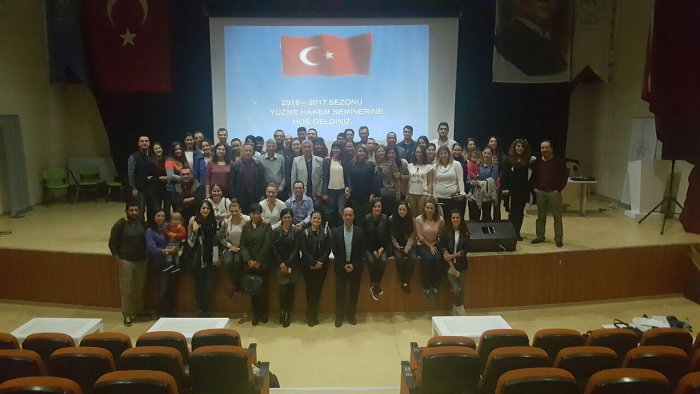 Hakem semineri yapıldı