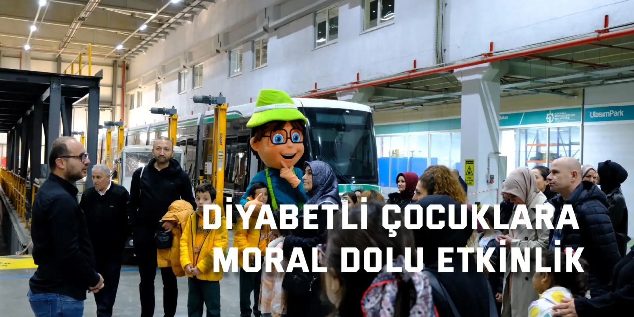 Diyabetli çocuklara moral dolu etkinlik