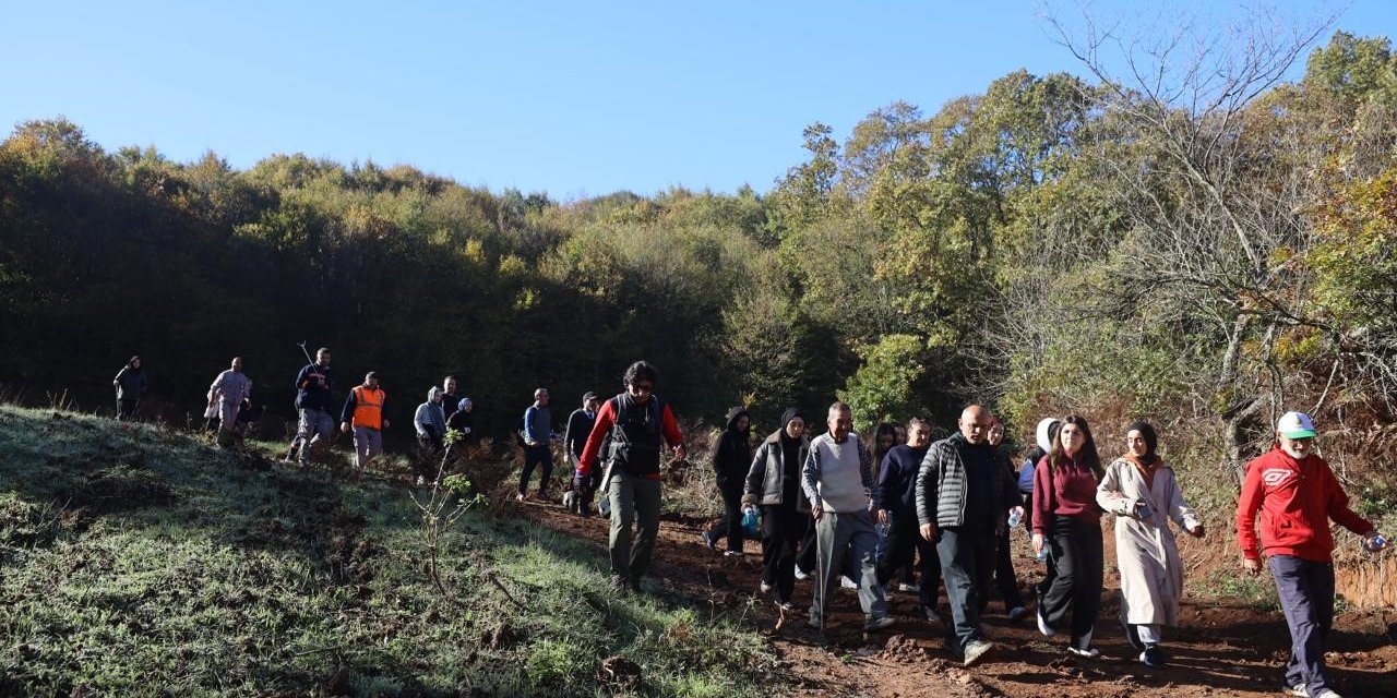 Öğrenciler doğa yürüyüşünde buluştu