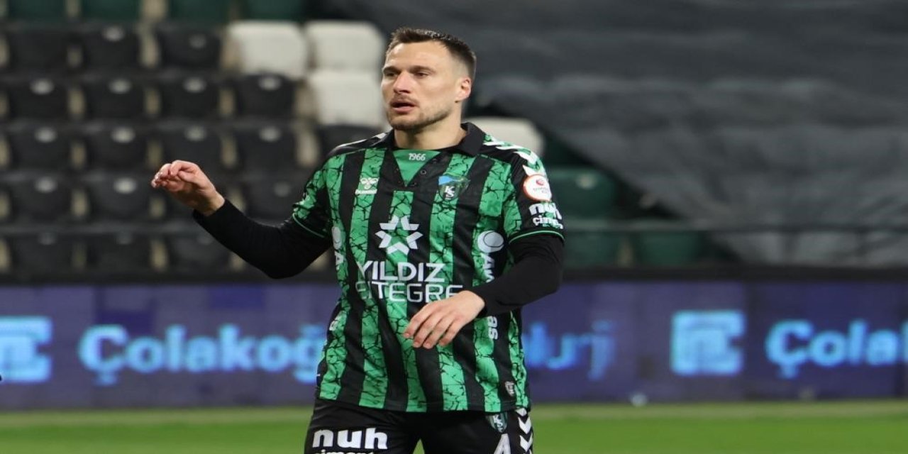 Kocaelispor'dan Josip Vukovic açıklaması